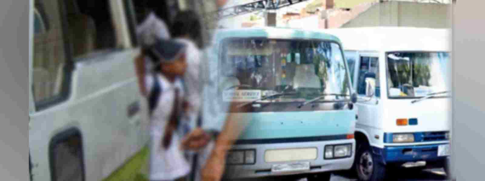 බස් හා වෑන් රථ පරීක්ෂා කිරීමේ වැඩපිළිවෙලක් අද දිනය